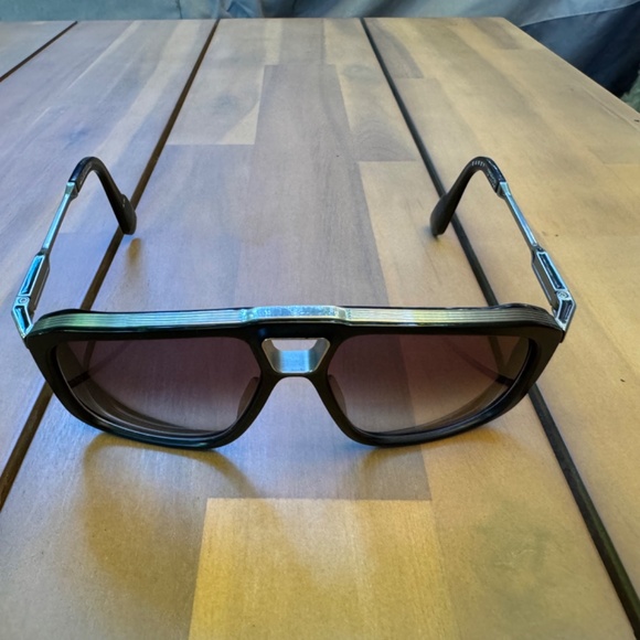 ✧ Jacques Marie Mage Savoy Matte Black 15/350 Glasses Excellent Condition - Picture 6 of 10